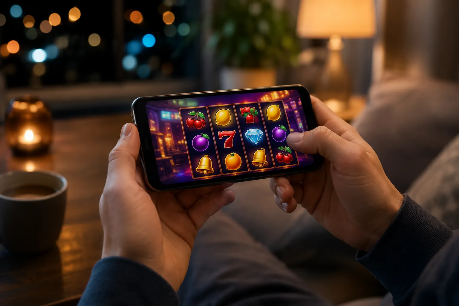 Slots på mobilen